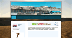 Desktop Screenshot of derbymaspalomas.com