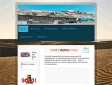 Tablet Screenshot of derbymaspalomas.com